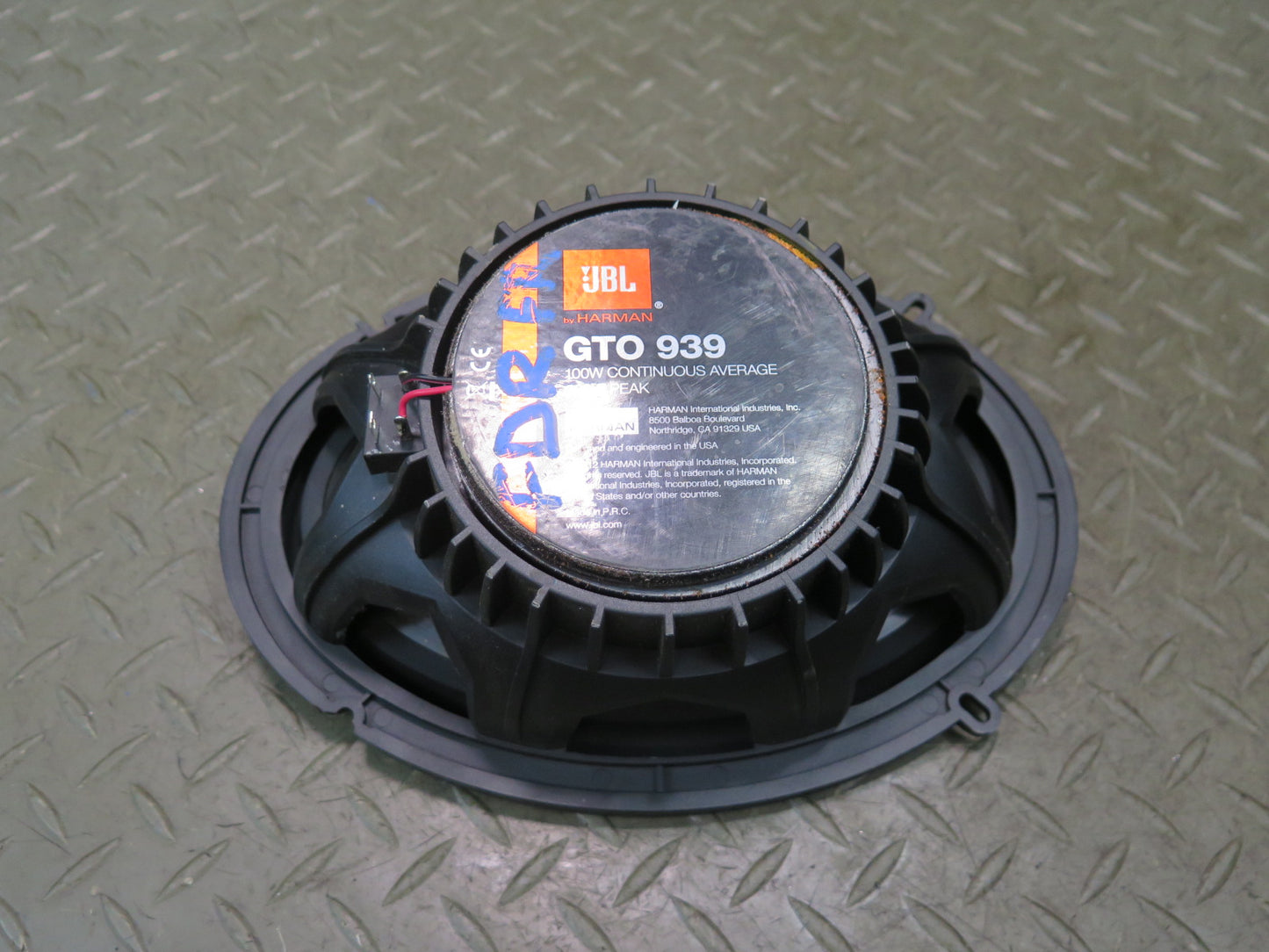 JBL GTO 939 Coaxial 3-WAY Audio Speaker 6x9" Set of 2