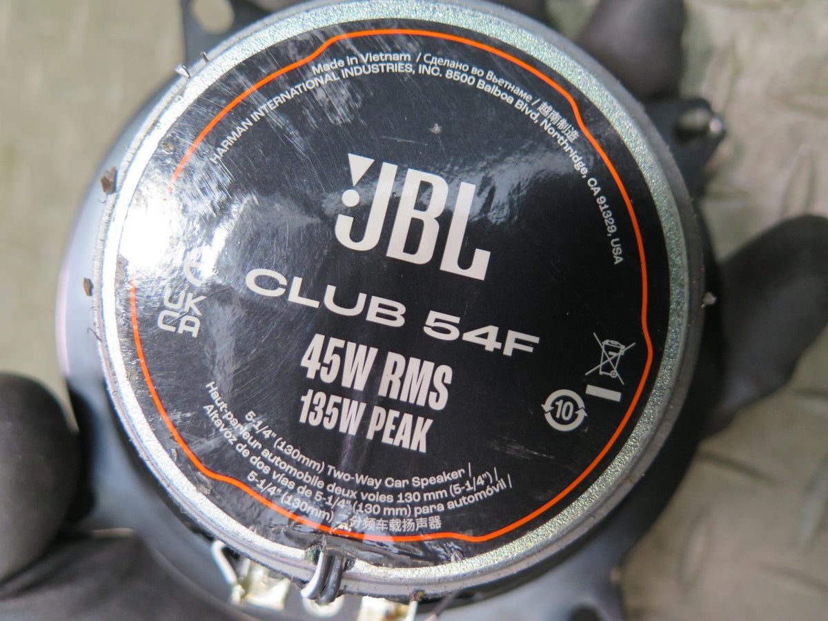 JBL Club 54F 2-WAY 5-1/4" Audio Speaker Set of 2