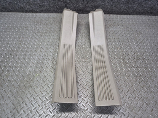 2003-2009 Hummer H2 Rear Left & Right Door Scuff Sill Plate Trim Panel Set of 2