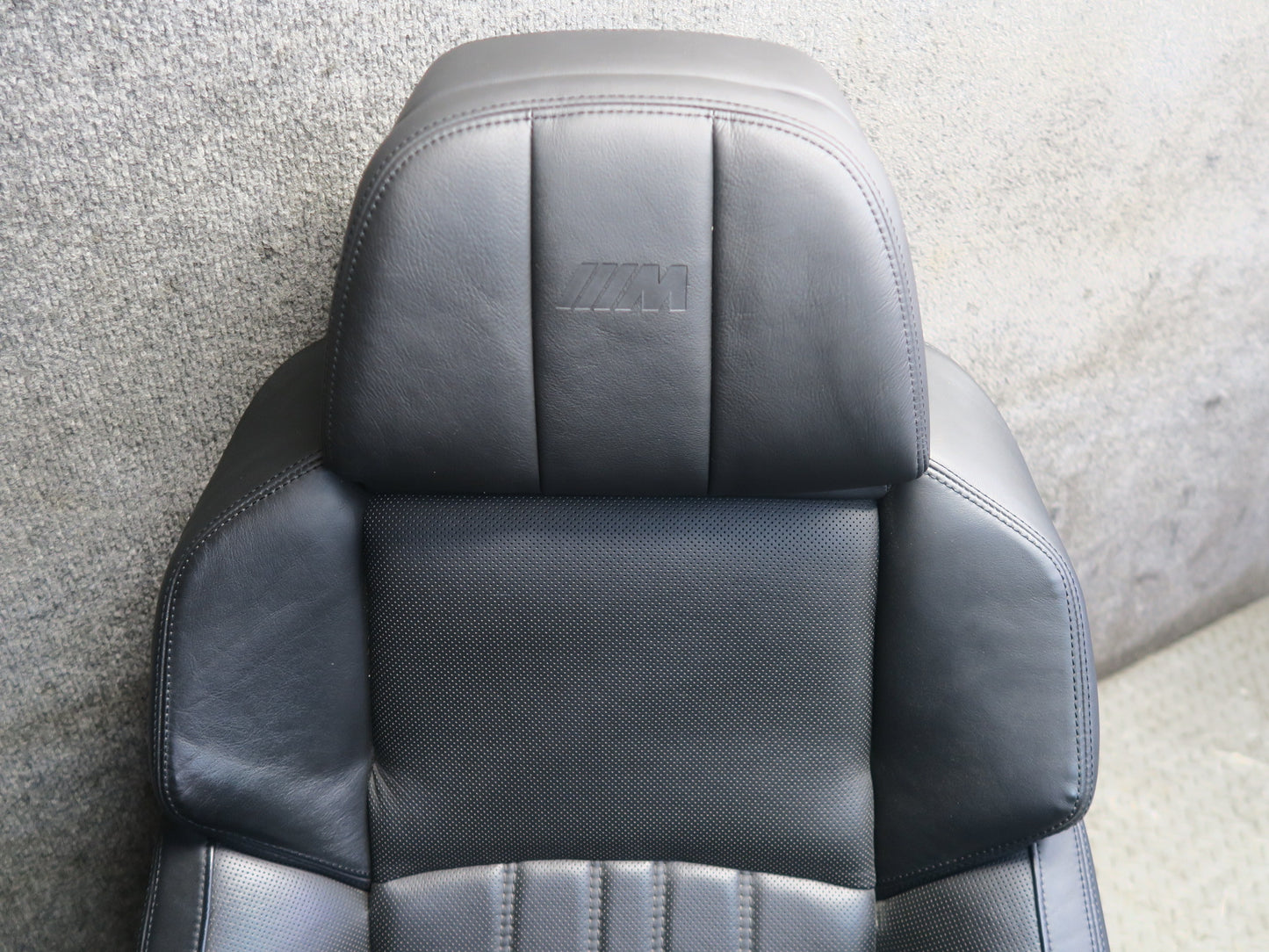 2014-2016 BMW F10 M5 Front & Rear Leather Sport Seat Set Merino Black