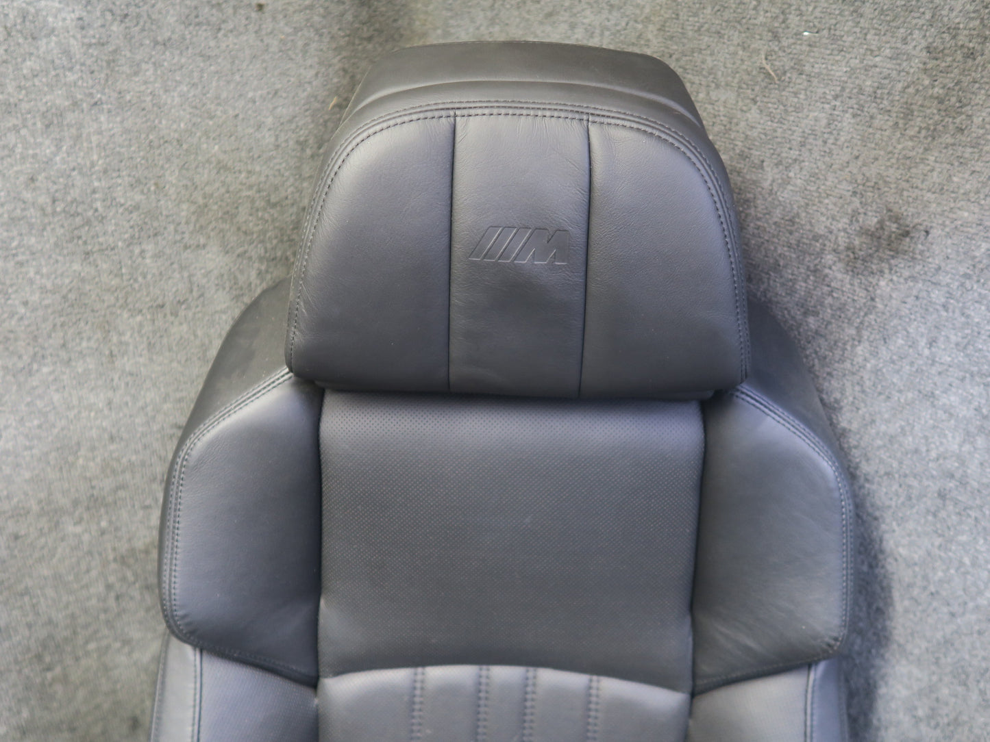 2014-2016 BMW F10 M5 Front & Rear Leather Sport Seat Set Merino Black