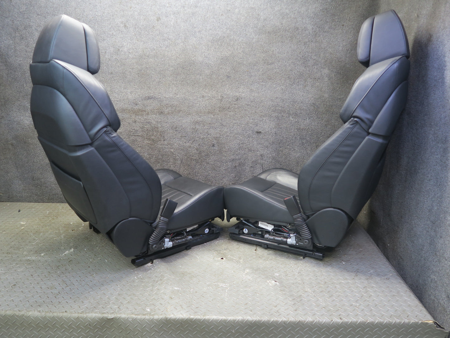 2014-2016 BMW F10 M5 Front & Rear Leather Sport Seat Set Merino Black