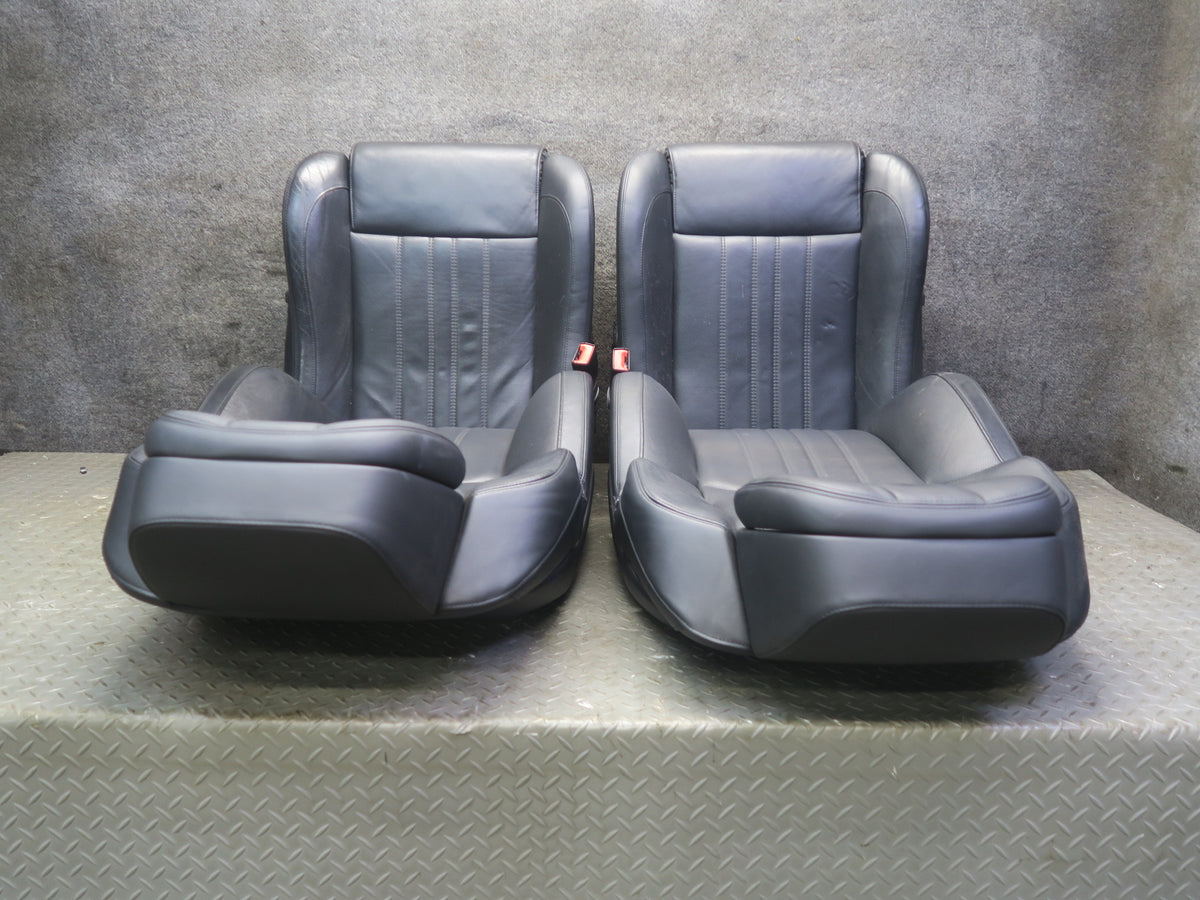 2014-2016 BMW F10 M5 Front & Rear Leather Sport Seat Set Merino Black