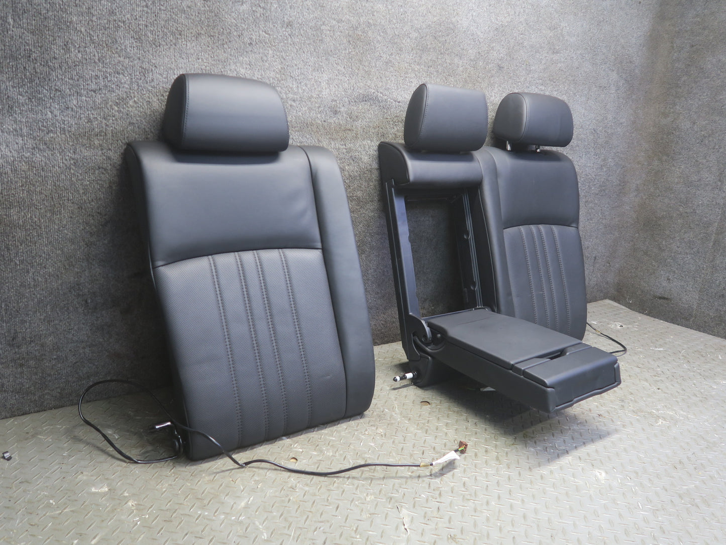 2014-2016 BMW F10 M5 Front & Rear Leather Sport Seat Set Merino Black