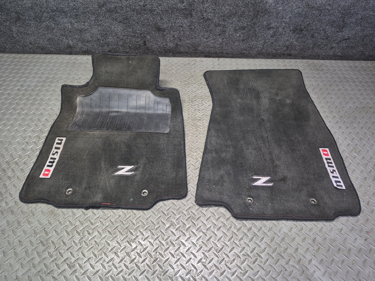 15-20 Nissan Z34 370Z Nismo Front Left & Right Interior Carpet Floor MAT Set OEM