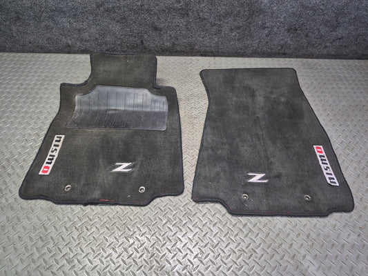 15-20 Nissan Z34 370Z Nismo Front Left & Right Interior Carpet Floor MAT Set OEM