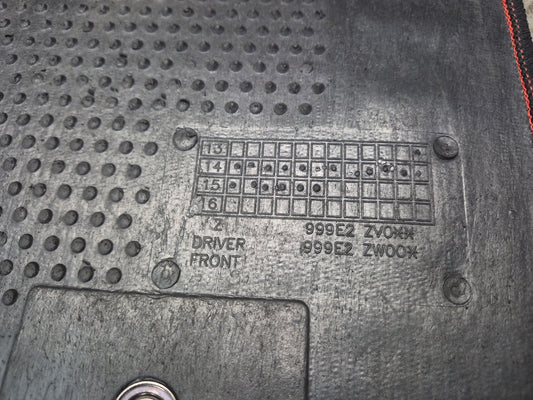 15-20 Nissan Z34 370Z Nismo Front Left & Right Interior Carpet Floor MAT Set OEM