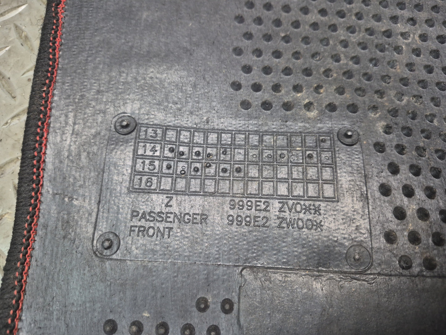 15-20 Nissan Z34 370Z Nismo Front Left & Right Interior Carpet Floor MAT Set OEM