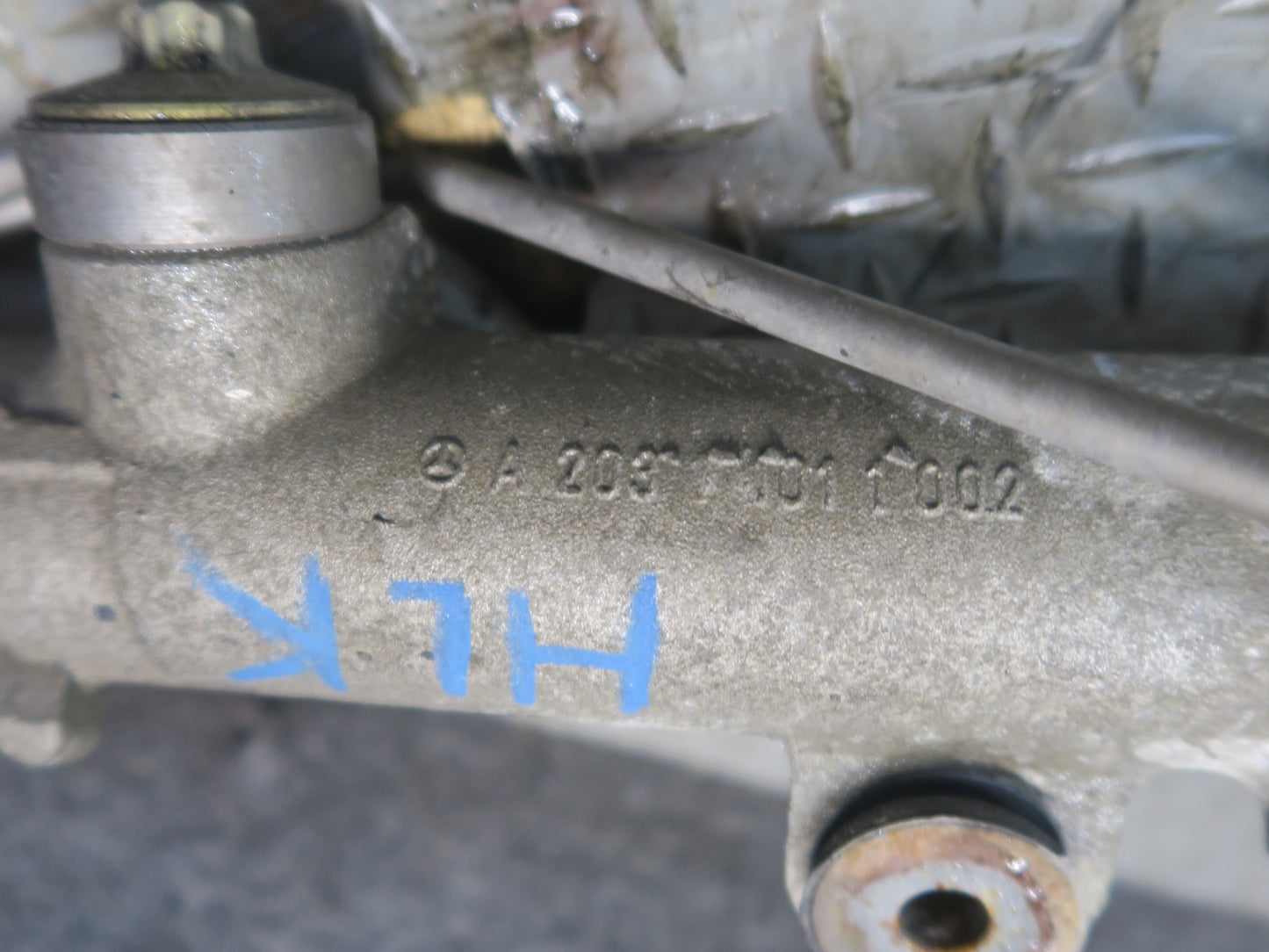 05-08 Mercedes R171 Slk-class Power Steering Rack & Pinion 118K Miles OEM