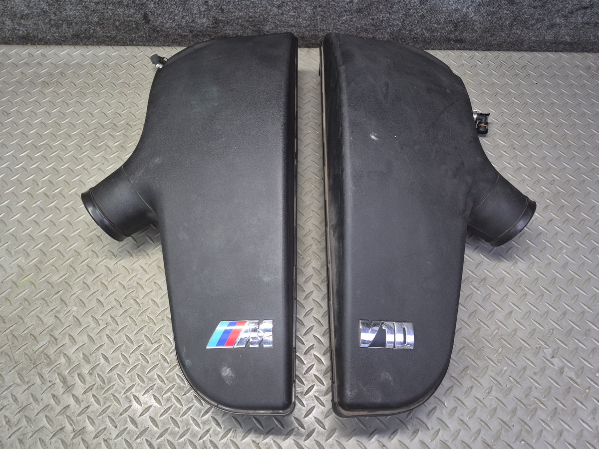 2006-2010 BMW E64 E63 M6 Left & Right Side Air Intake Intake Manifold Plenum Set