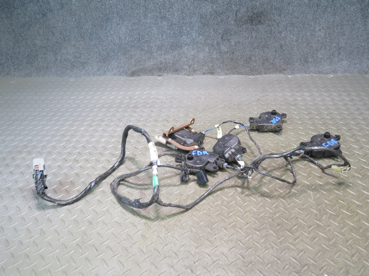 02-05 Dodge RAM 1500 DR A/C Heater Flap Door Actuator Motor Wiring Set OEM