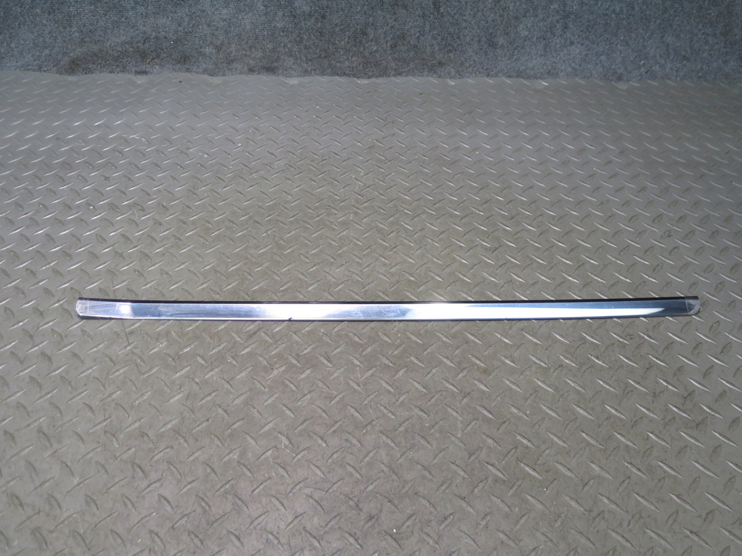 84-89 Nissan Z31 300ZX Rear Quarter Window Chrome Trim Molding Panel Set OEM
