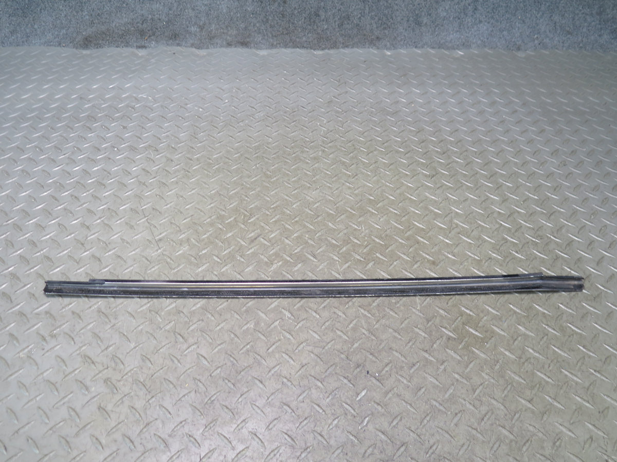84-89 Nissan Z31 300ZX Rear Quarter Window Chrome Trim Molding Panel Set OEM