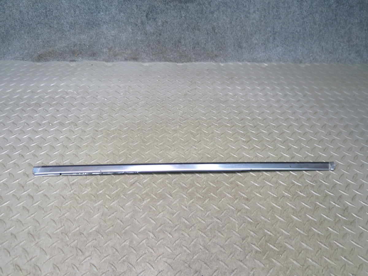 84-89 Nissan Z31 300ZX Rear Quarter Window Chrome Trim Molding Panel Set OEM