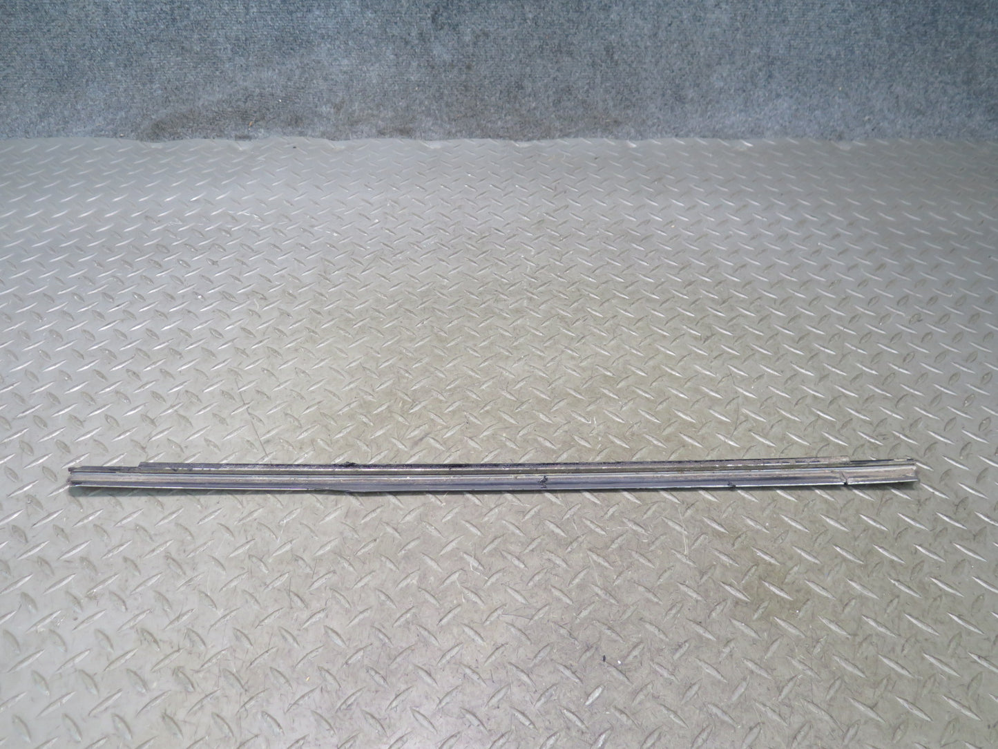 84-89 Nissan Z31 300ZX Rear Quarter Window Chrome Trim Molding Panel Set OEM