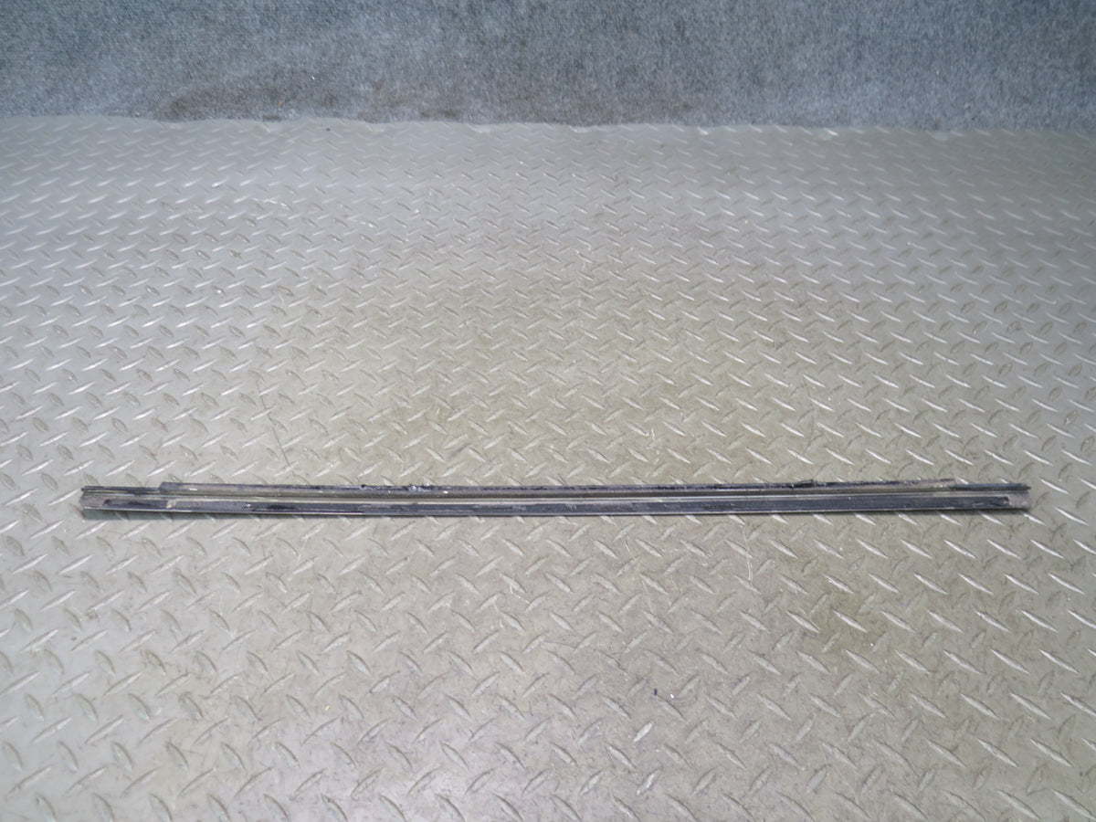 84-89 Nissan Z31 300ZX Rear Quarter Window Chrome Trim Molding Panel Set OEM