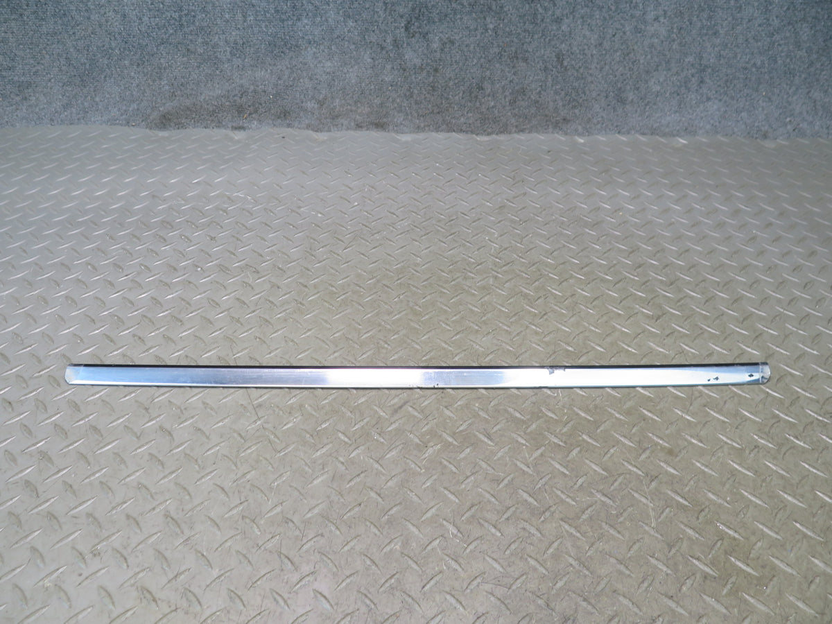 84-89 Nissan Z31 300ZX Rear Quarter Window Chrome Trim Molding Panel Set OEM