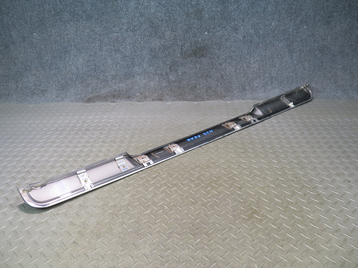 87-89 Nissan Z31 300ZX 2+0 Rear Tailgate Hatch Molding Trim Strip Cover Set OEM