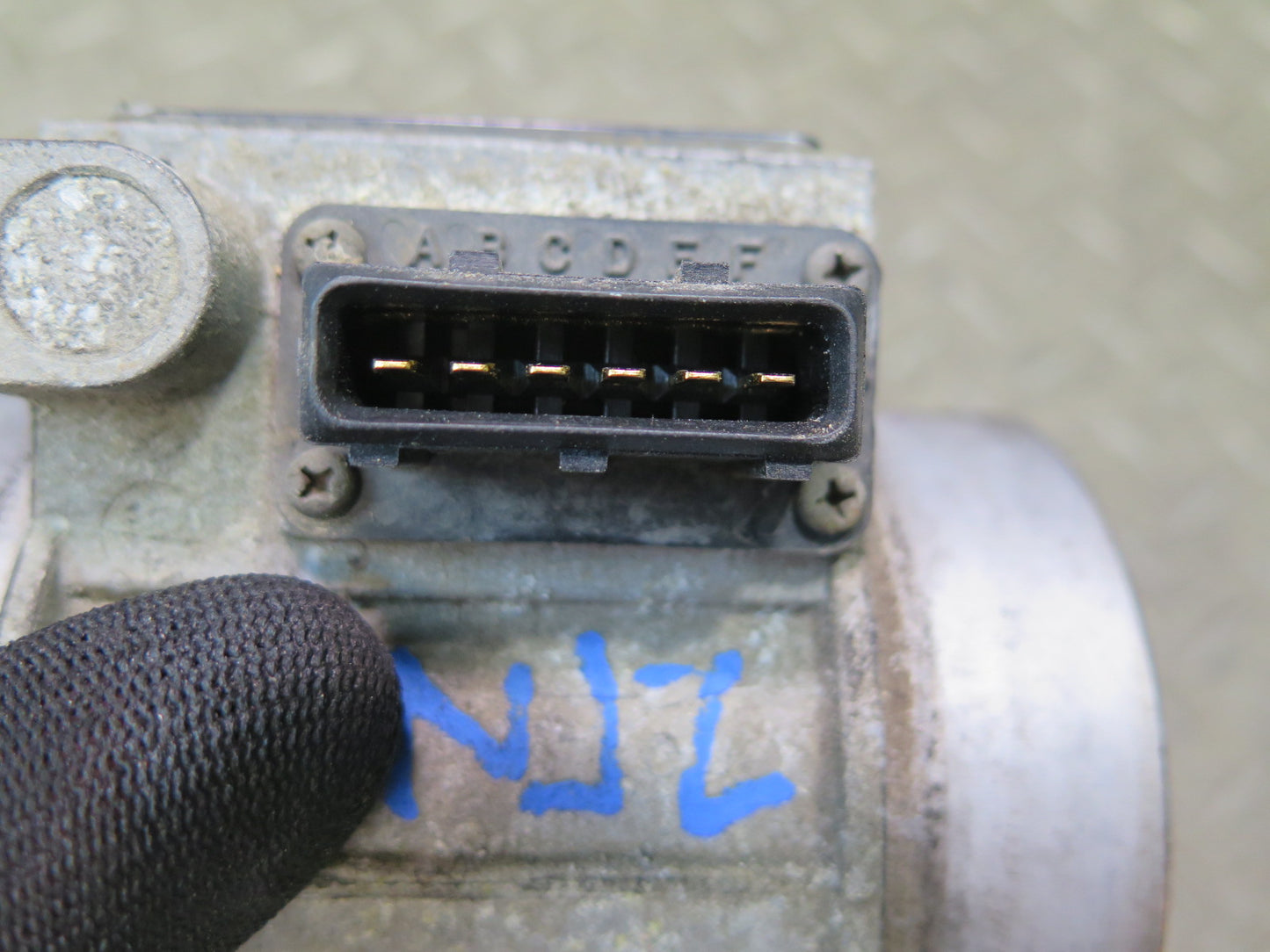 1987 Nissan Z31 300ZX NON Turbo Mass Air Flow Meter MAF Sensor OEM