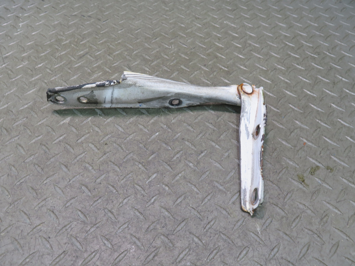 84-89 Nissan Z31 300ZX Set of 2 Front Left & Right Hood Hinge White OEM