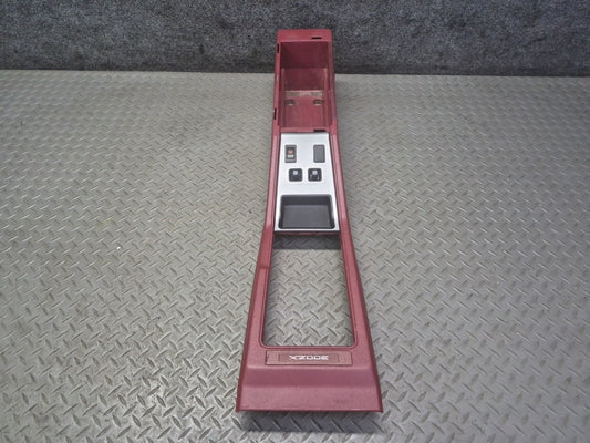 84-89 Nissan Z31 300ZX Center Console Trim Cover Panel w Mirror Switch Damaged