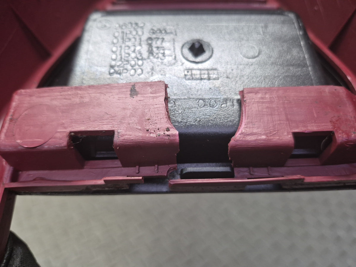 84-89 Nissan Z31 300ZX Center Console Trim Cover Panel w Mirror Switch Damaged