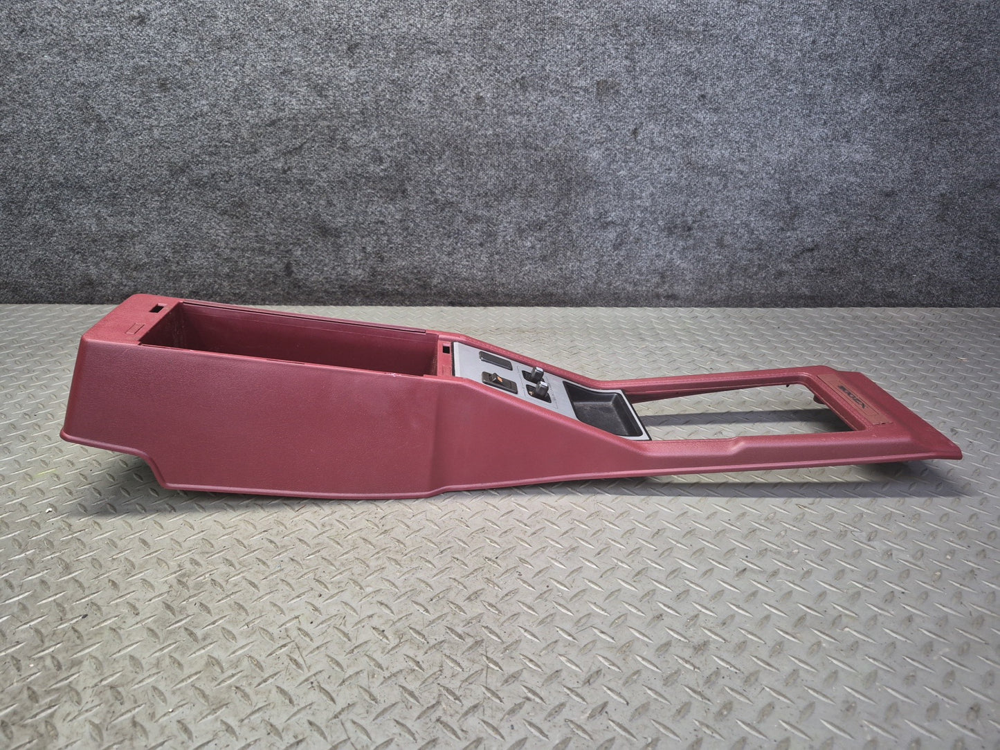 84-89 Nissan Z31 300ZX Center Console Trim Cover Panel w Mirror Switch Damaged
