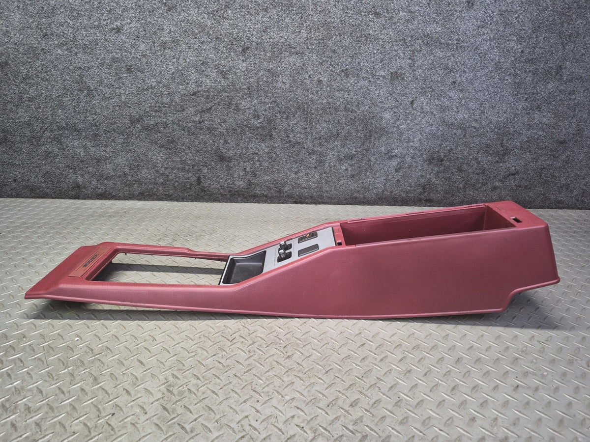84-89 Nissan Z31 300ZX Center Console Trim Cover Panel w Mirror Switch Damaged