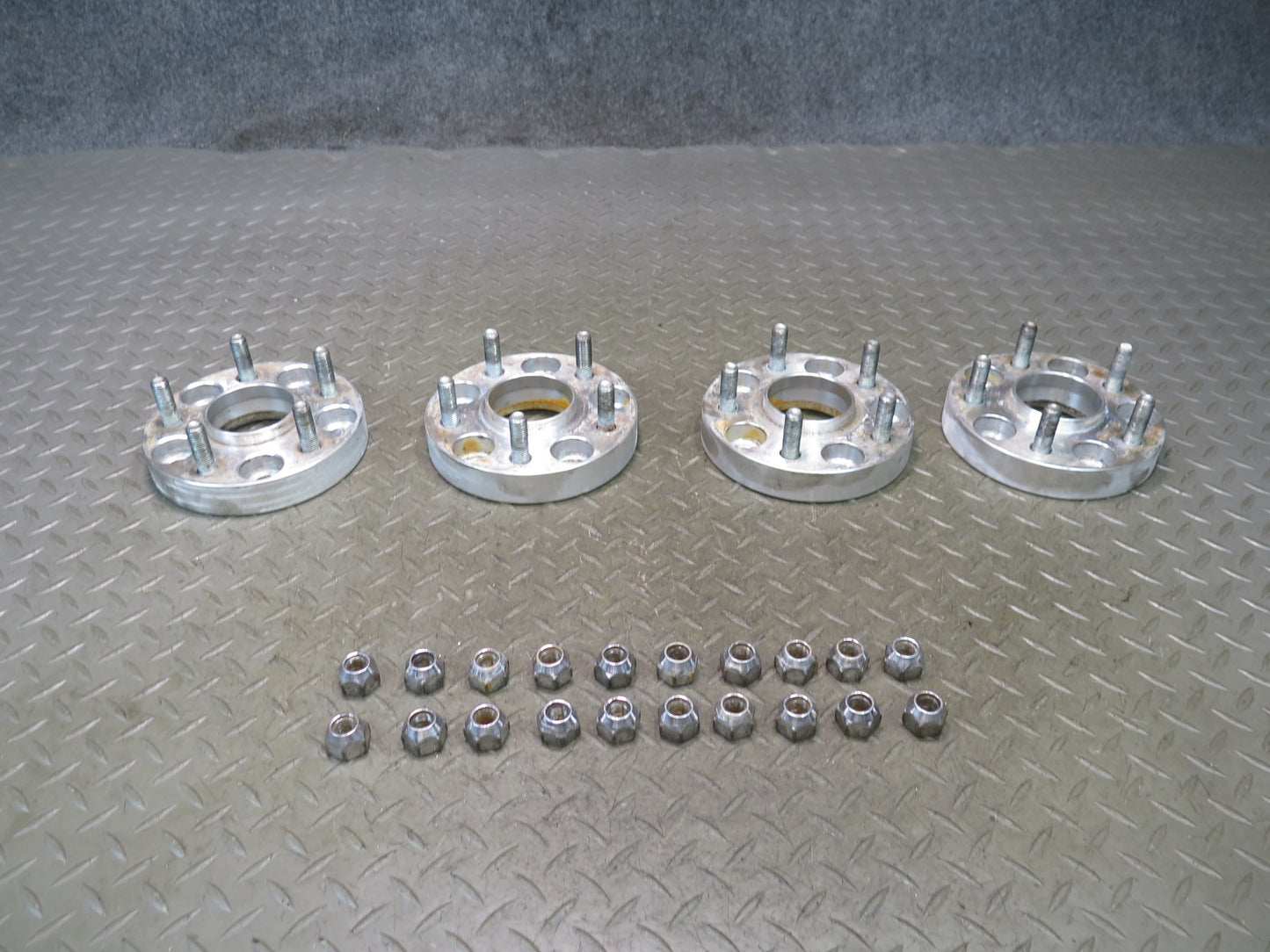 Eccpp Hubcentric Wheel Spacer 25MM 5x114.3 w Wheel NUT Set of 4