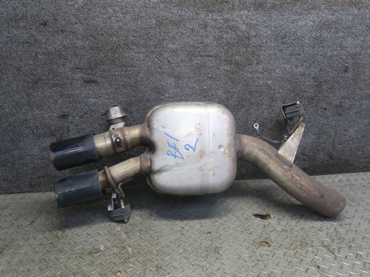 2012-2016 BMW F10 M5 Rear Left & Right Exhaust Muffler Set of 2 99K Miles