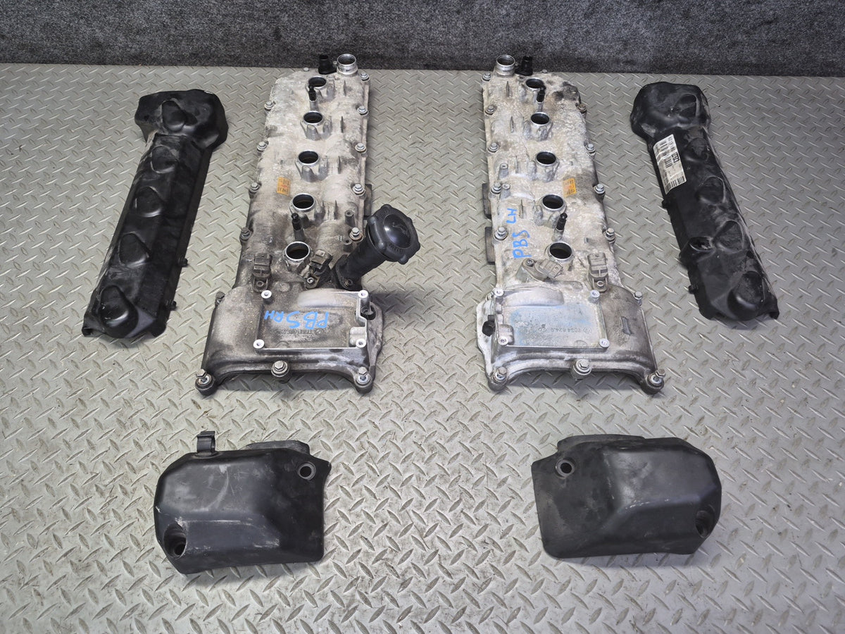 2006-2010 BMW E64 E63 M6 S85 Engine Left Right Cylinder Head Valve Cover Set
