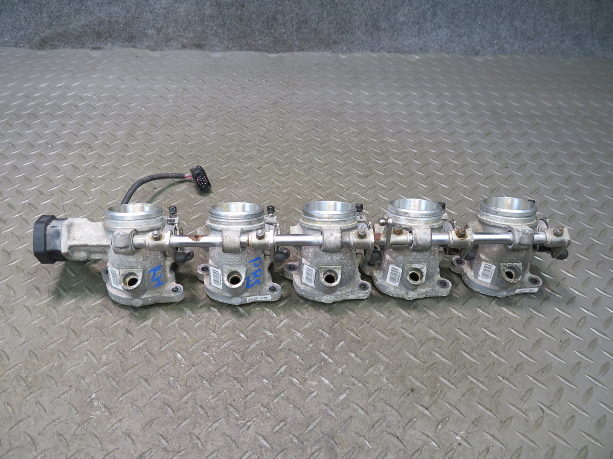 2006-2010 BMW E64 E63 M6 S85 Engine Throttle Body Assembly Set