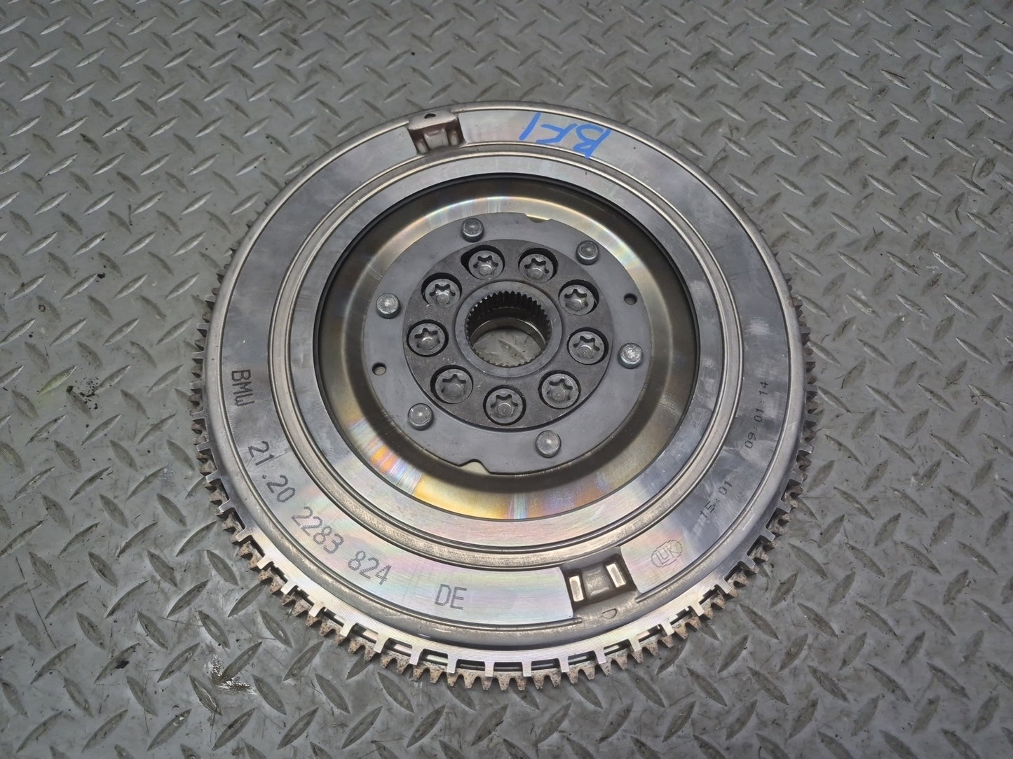 2012-2016 BMW F10 M5 DCT Dual Clutch Transmission Flywheel 2283824 99K Miles