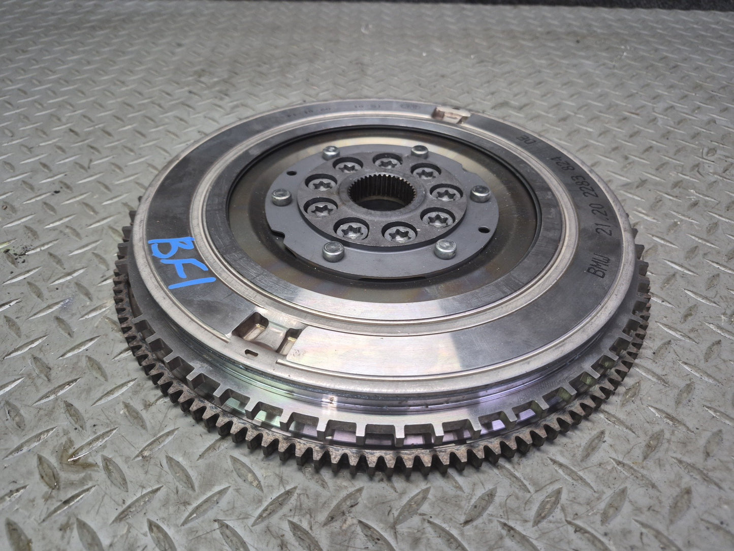 2012-2016 BMW F10 M5 DCT Dual Clutch Transmission Flywheel 2283824 99K Miles