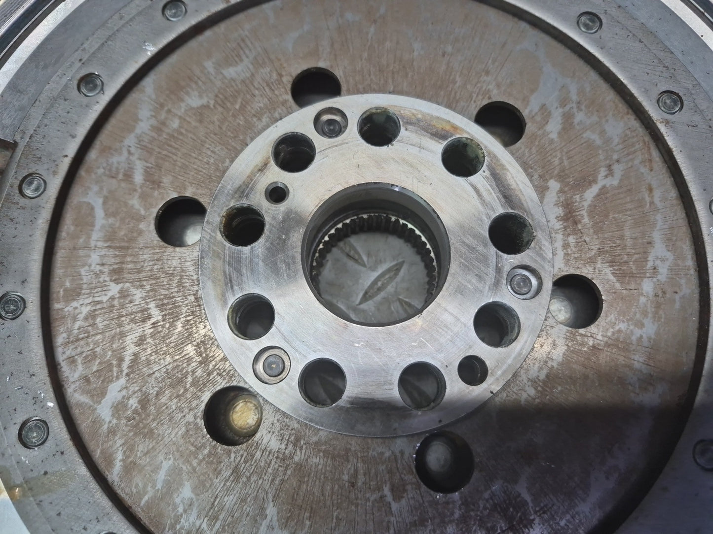 2012-2016 BMW F10 M5 DCT Dual Clutch Transmission Flywheel 2283824 99K Miles