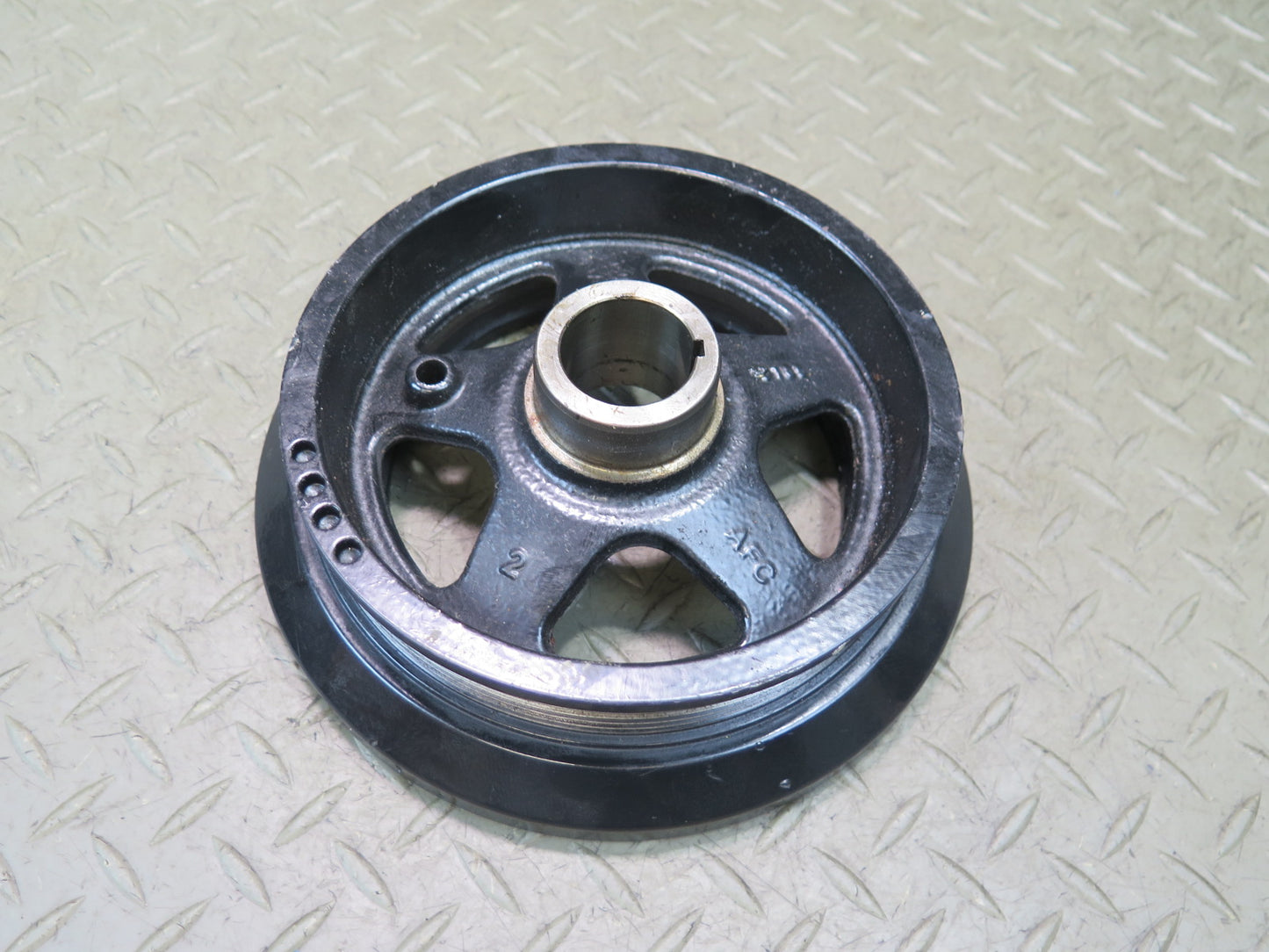 2014-2016 Porsche Panamera 970 3.0L Engine Crankshaft Pulley Harmonic Balancer