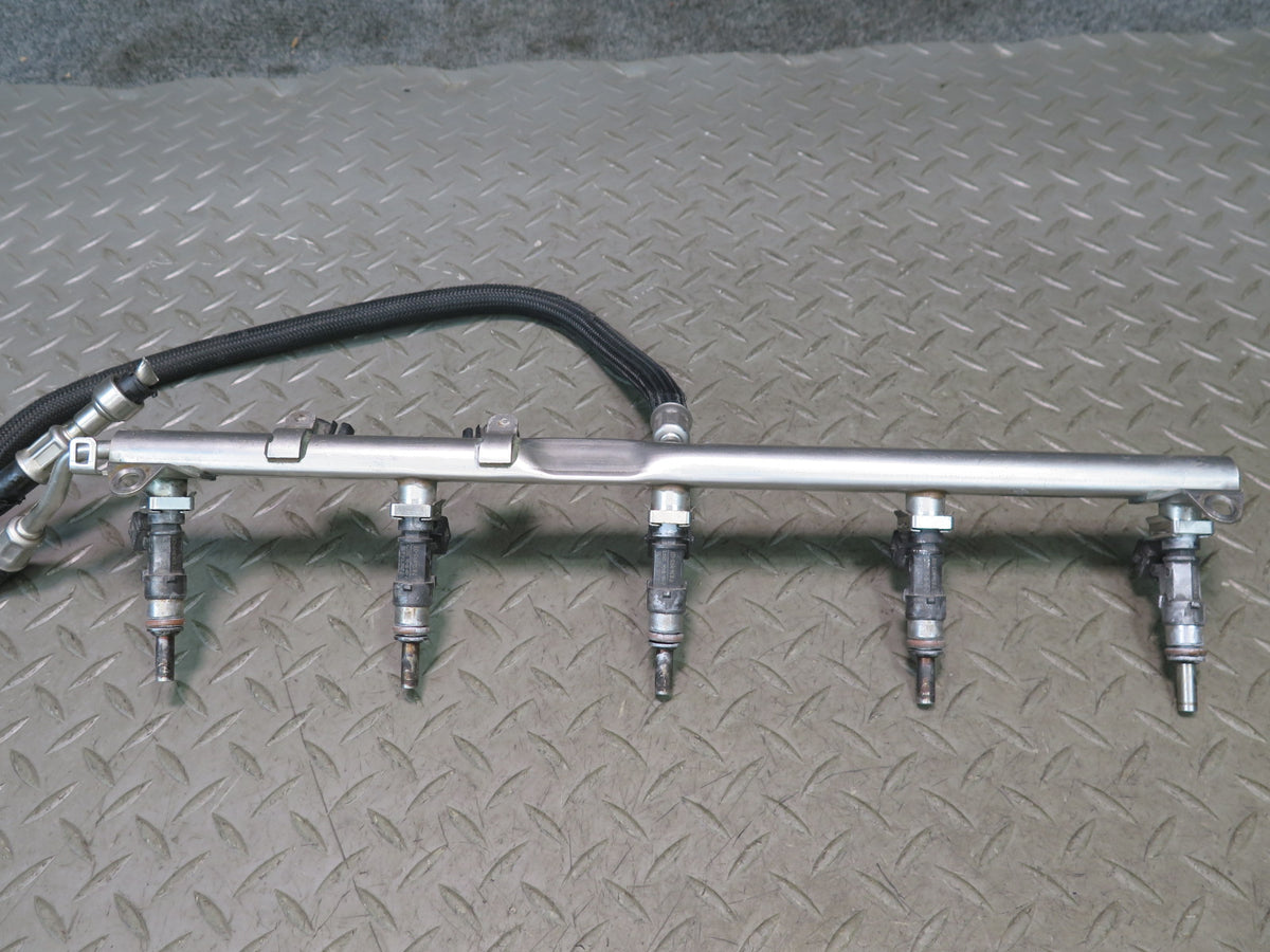 2006-2010 BMW E64 E63 M6 S85 V10 Engine Left & Right Fuel Rail W/ Injectors Set