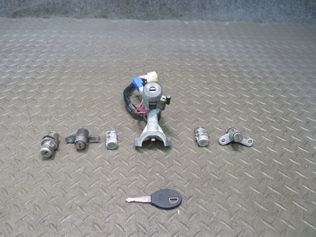 87-89 Nissan 300ZX Z31 2+0 Ignition Trunk Glove Box Door Lock KEY Set OEM