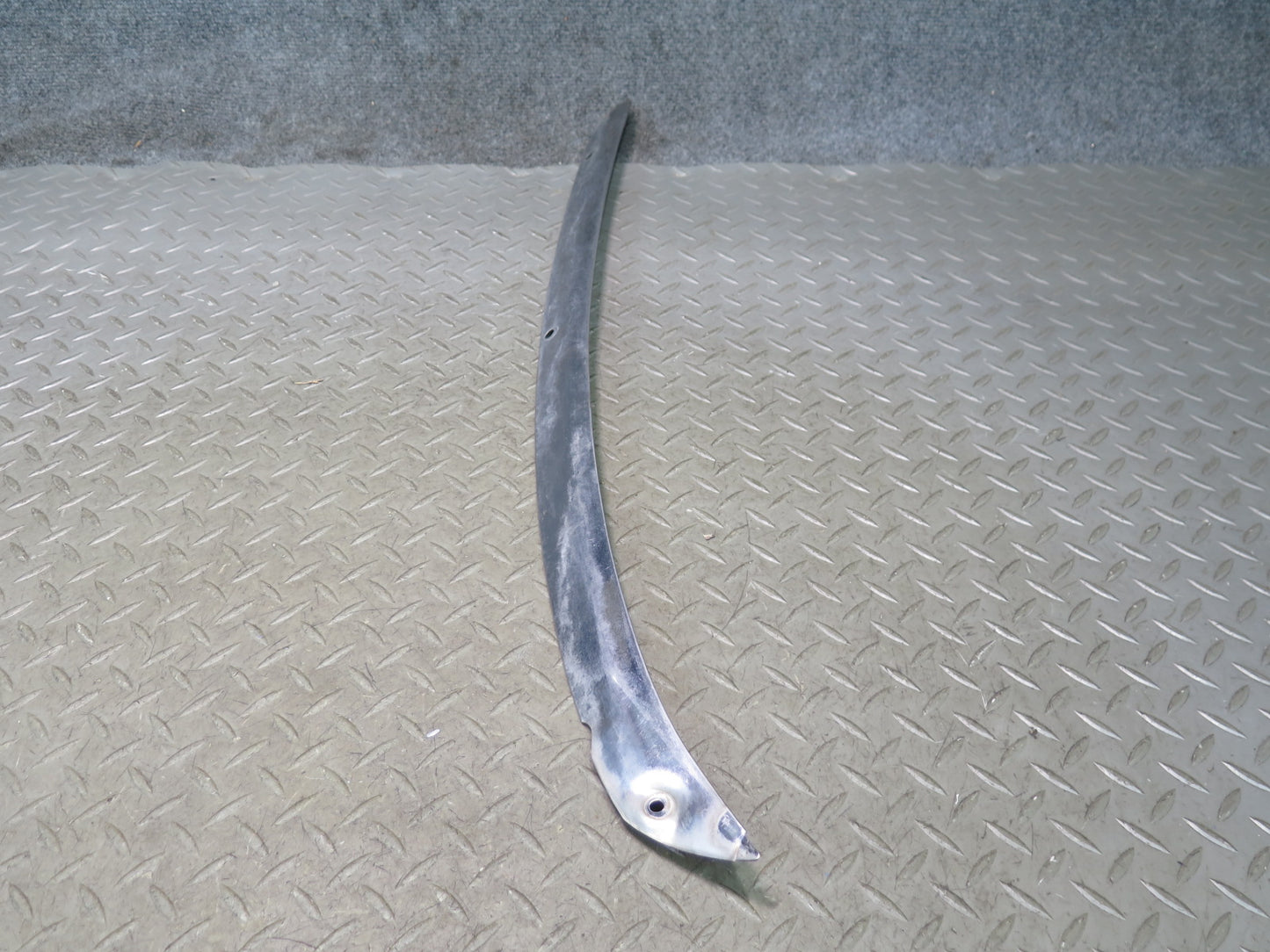 87-89 Nissan Z31 300ZX Front Windshield Chrome Trim Molding Cover Set OEM