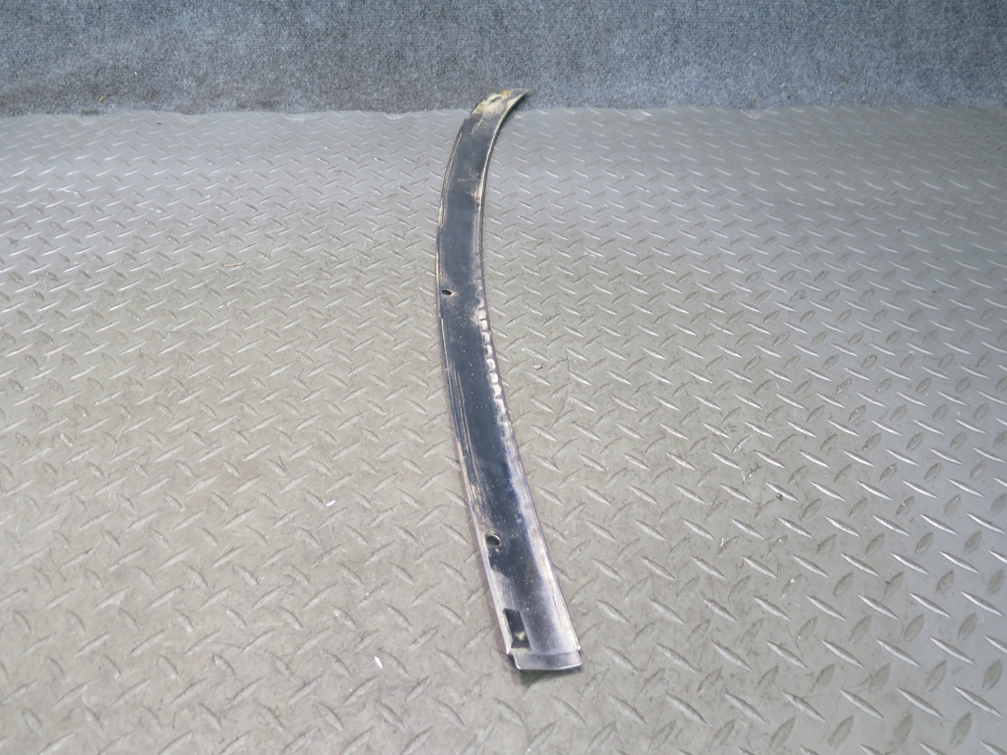 87-89 Nissan Z31 300ZX Front Windshield Chrome Trim Molding Cover Set OEM