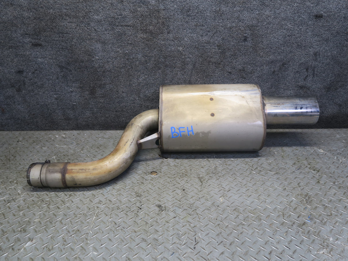 97-03 BMW E39 540i 4.4L M62 Sedan Rear Exhaust Muffler Dinan