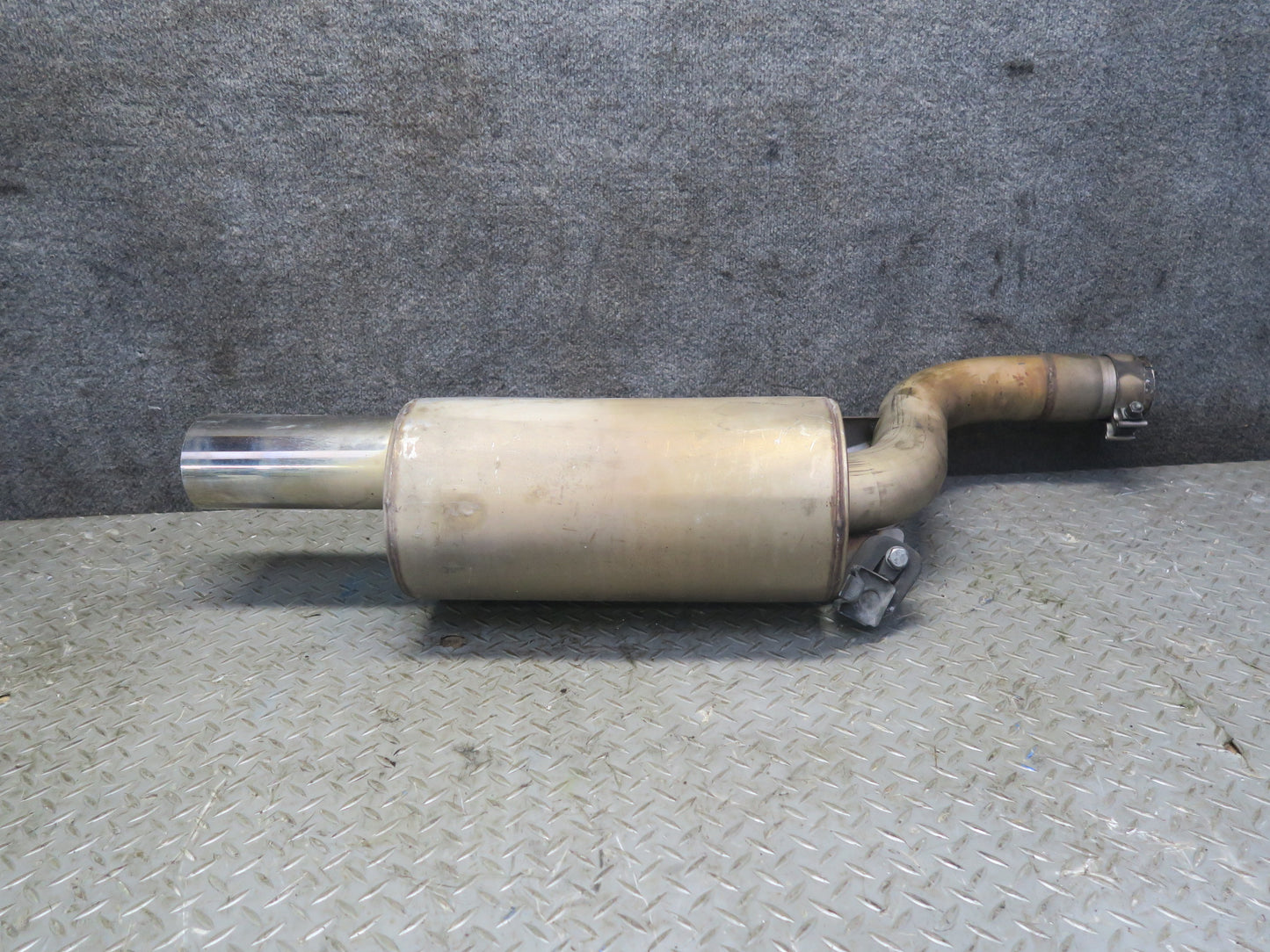 97-03 BMW E39 540i 4.4L M62 Sedan Rear Exhaust Muffler Dinan