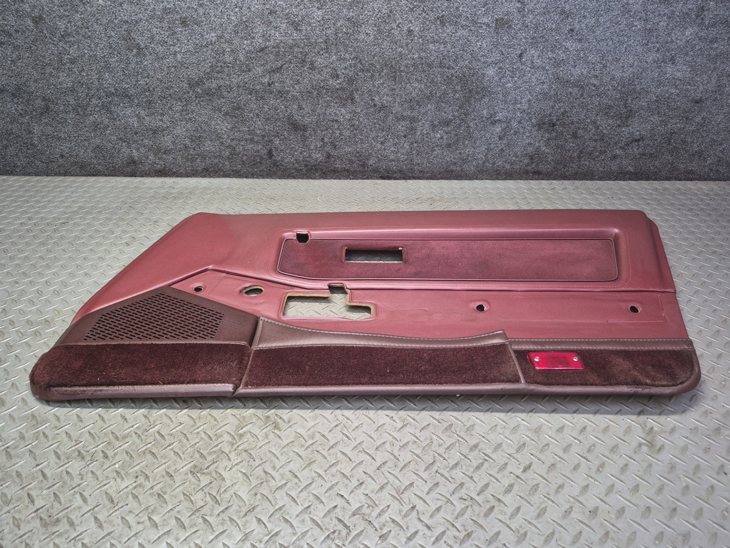 85-89 Nissan Z31 300ZX 2+0 Right Door Interior Trim Cover Panel w Handle Set OEM