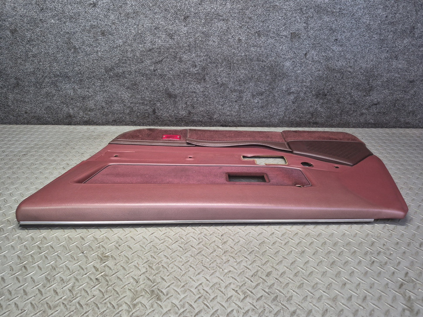 85-89 Nissan Z31 300ZX 2+0 Right Door Interior Trim Cover Panel w Handle Set OEM