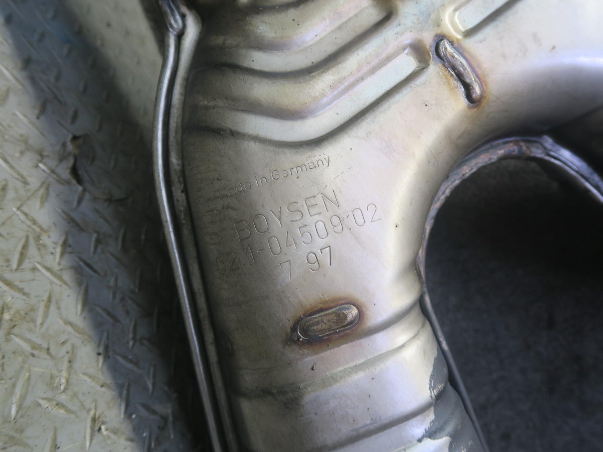 97-98 BMW E39 540i 4.4L M62 Sedan Center Exhaust Muffler Boysen 1432971 OEM