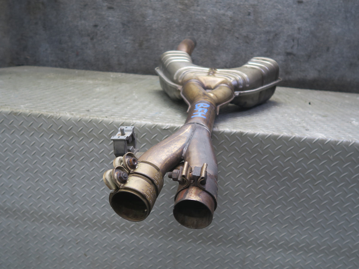 97-98 BMW E39 540i 4.4L M62 Sedan Center Exhaust Muffler Boysen 1432971 OEM