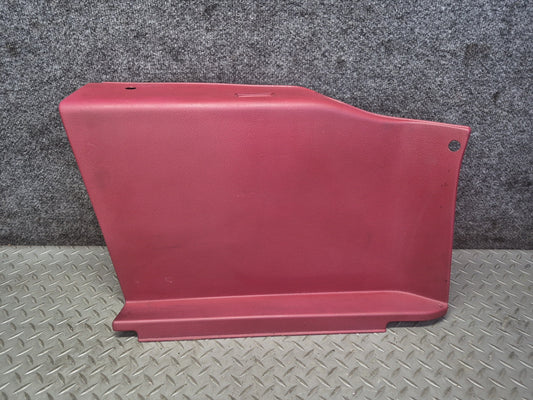 87-89 Nissan Z31 300ZX 2+0 Rear Right Trunk Trim Cover Panel RED OEM