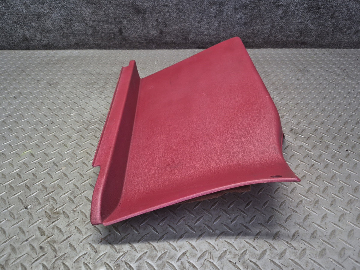 87-89 Nissan Z31 300ZX 2+0 Rear Right Trunk Trim Cover Panel RED OEM