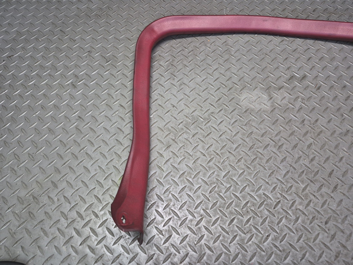 85-89 Nissan Z31 300ZX 2+0 Set of 2 Left & Right T-top Roof Rubber Seal RED OEM