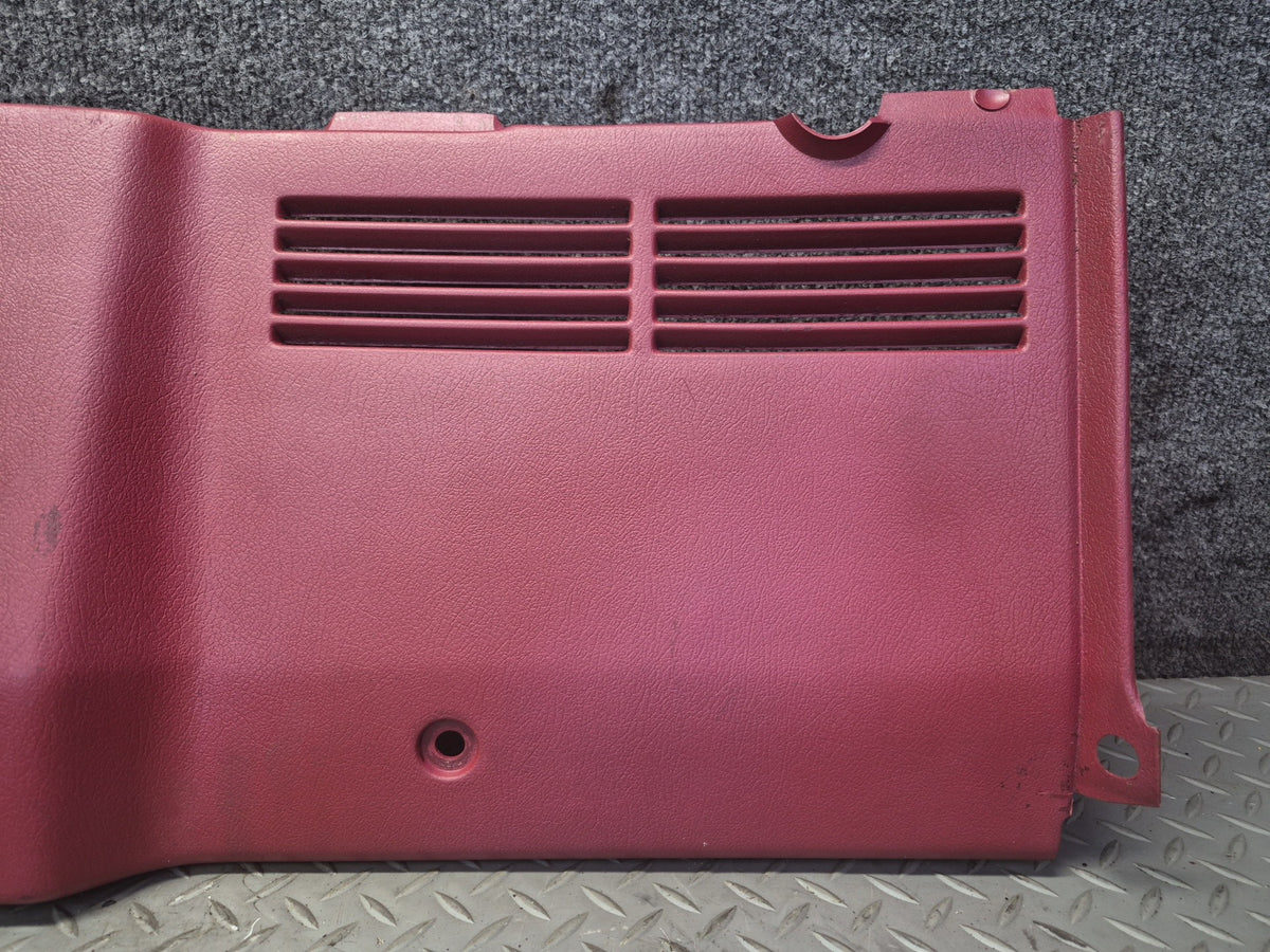 85-89 Nissan Z31 300ZX 2+0 Rear Trunk Lock Latch Interior Trim Panel Cover OEM